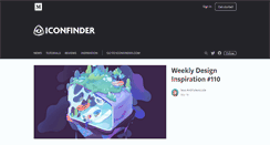 Desktop Screenshot of blog.iconfinder.com